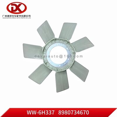 Aspa de ventilador 8980734670 8 98073467 0 para piezas de camión ISUZU FVZ34 G3 6HK1-TC
