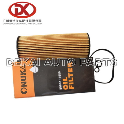 8980188580 partes auténticas 8 del filtro de aceite de motor de NKR NPR 4JJ1 98018858 0