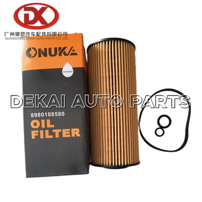 8980188580 partes auténticas 8 del filtro de aceite de motor de NKR NPR 4JJ1 98018858 0