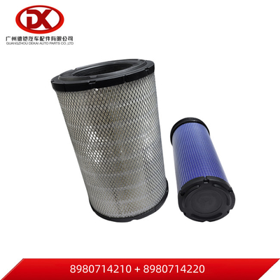 Filtro de aire 8980714210 8 98071421 0 Partes del motor del camión ISUZU 4HK1 6HH1