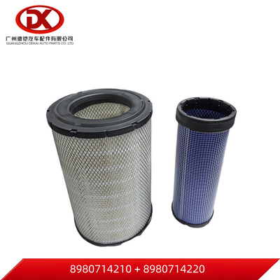 Filtro de aire 8980714210 8 98071421 0 Partes del motor del camión ISUZU 4HK1 6HH1