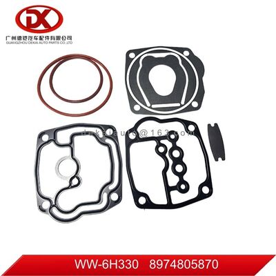 Apto para ISUZU FVR34 6HK1-T Compresor de aire Kit de juntas 8974805870 8 97480587 0