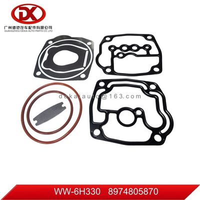 Apto para ISUZU FVR34 6HK1-T Compresor de aire Kit de juntas 8974805870 8 97480587 0