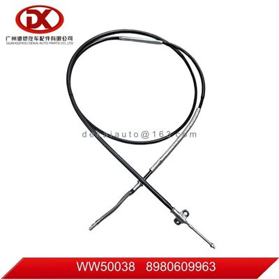 Apto para Isuzu 4HG1/4HG1-T/4HE1/4HK1 MYY6S, cable de freno de mano L=3650cm 8980609963 8 98060996 3
