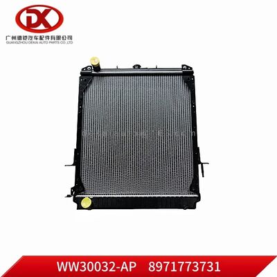 RADIATOR ASM (Aluminio plástico)8971773731 8 97177373 1 para ISUZU NPR 4HG1 4HF1 Partes de camiones