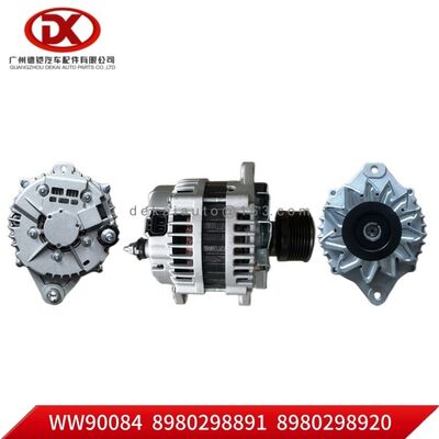 Alternador 24V 90A 8980298891 8980298920 8 98029889 1 8 98029892 0 para ISUZU NPR 4HE1 700P 4HG1 4HK1 4JJ1 Partes para camiones