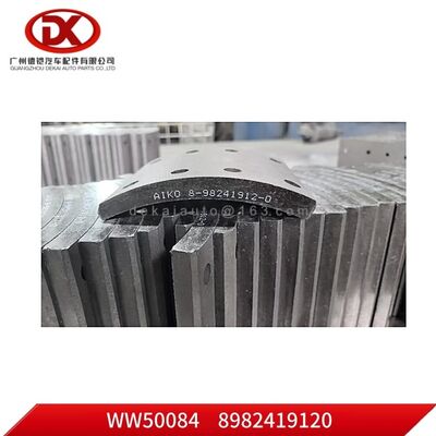 Forro de freno 8982054540 8982393470 8982419120 piezas del camión ISUZU NQR90