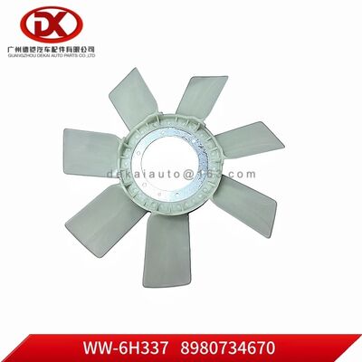 Aspa de ventilador 8980734670 8 98073467 0 para piezas de camión ISUZU FVZ34 G3 6HK1-TC
