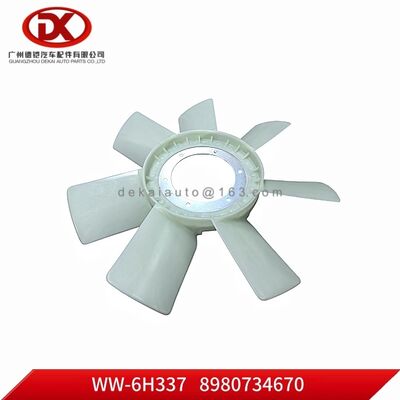 Aspa de ventilador 8980734670 8 98073467 0 para piezas de camión ISUZU FVZ34 G3 6HK1-TC