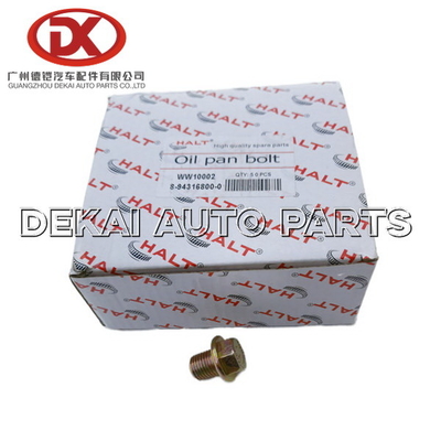 El depósito de gasolina de ISUZU NKR77 4JH1 desagüe el tapón 8-94152613-0 8943168000