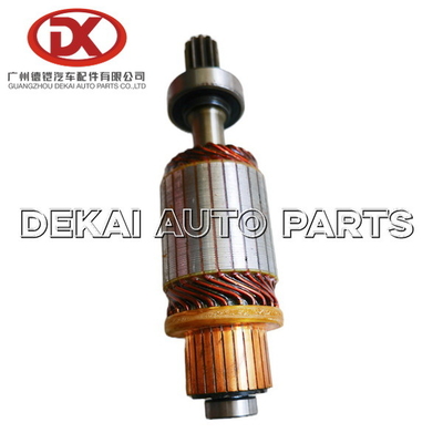 Metal ISUZU Starter Motor Armature Hitachi 8972305570 8971922990